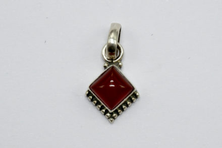 pendentif femme argent pierre