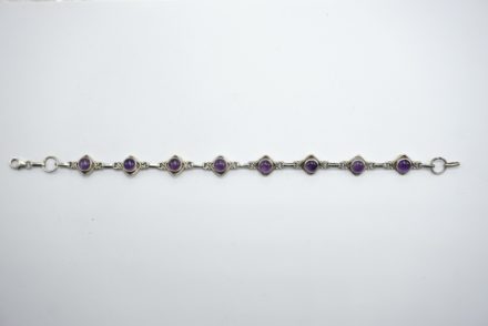 bracelet femme bijou pierre améthyste