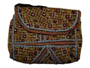 Sac indien en tissus petits miroirs