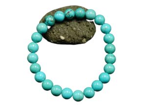 bracelet pierre turquoise verte