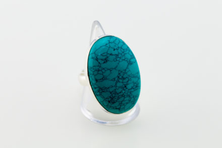 bague turquoise argent Inde